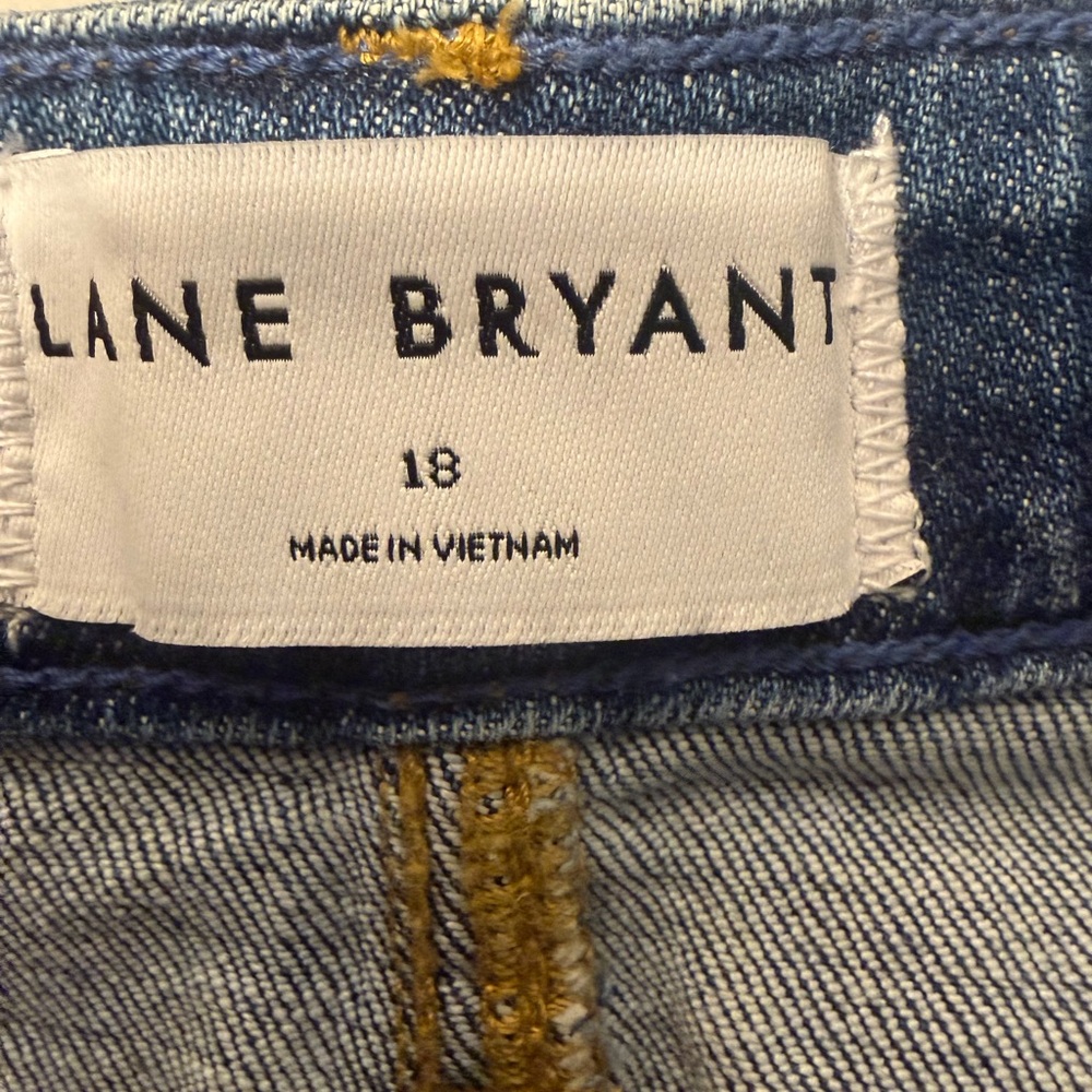 Lane Bryant Classic Midwash Denim Maxi Skirt - Picture 3 of 4